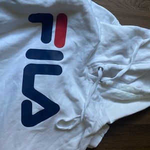 White Fila Sweatshirt